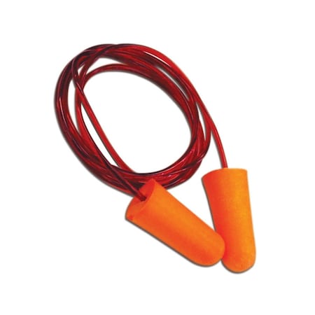 Disposable Ear Plugs, 32, Red